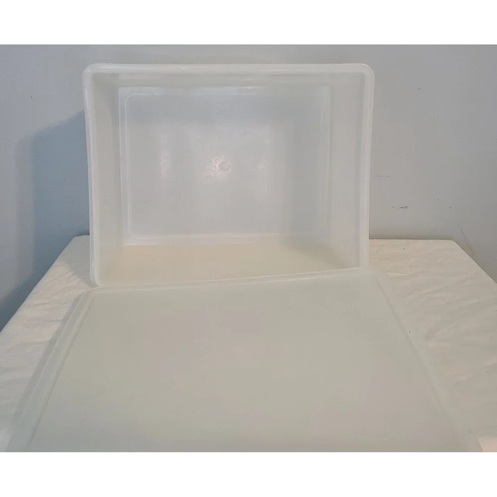Eagle VTG Super Seal Storage Container Made In The USA 9 X 7x 4” Rectangle 90s